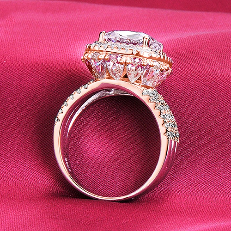 4 0 Carat Big  Diamonds Rose  Gold  Color ESCVD Diamonds 
