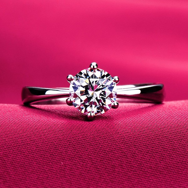 Precious Moissanite  ESCVD Diamonds Lovers Ring Wedding Ring For Her