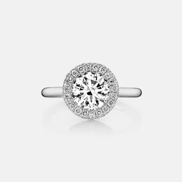 High Grade Korean Fashion 925 Sterling Silver Love Wedding/Promise Ring
